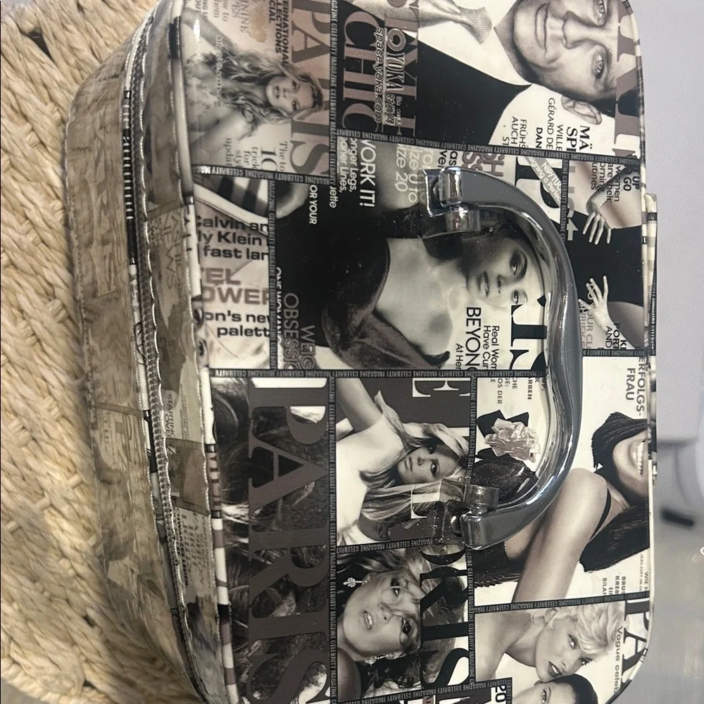 Paris Print Cosmetic Bag - Picture 2 of 8